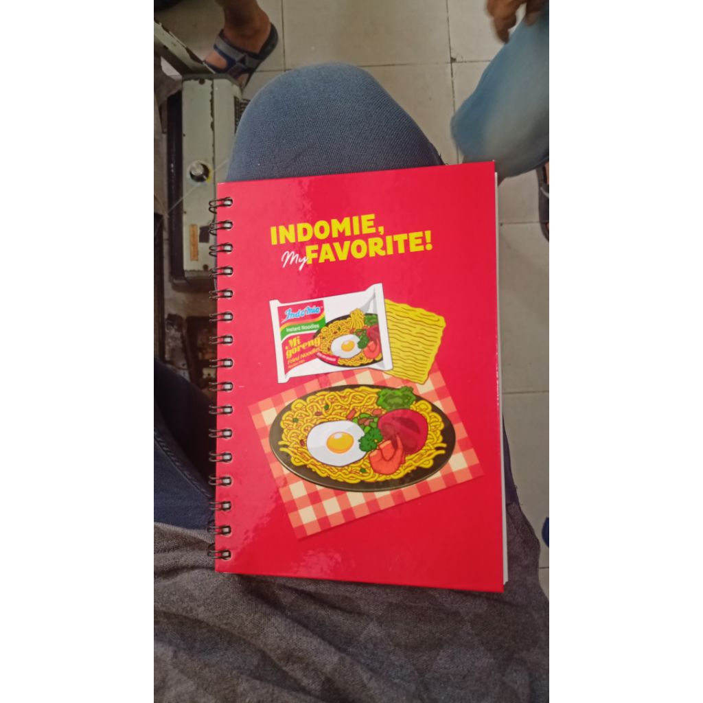 

CetakNotebookCustomUkuranA5FinishingSpiral