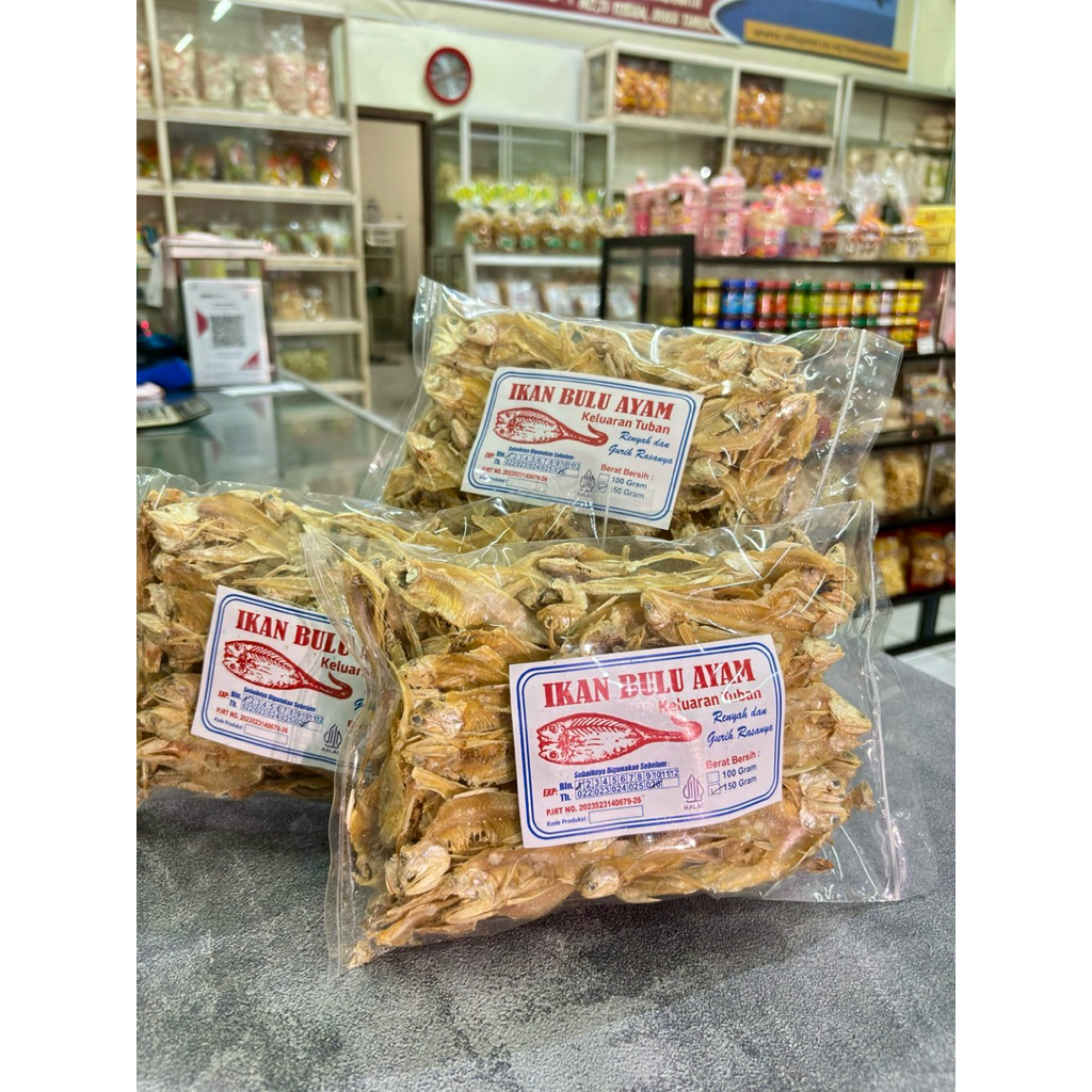 

IKAN ASIN BULU AYAM/ 150gr