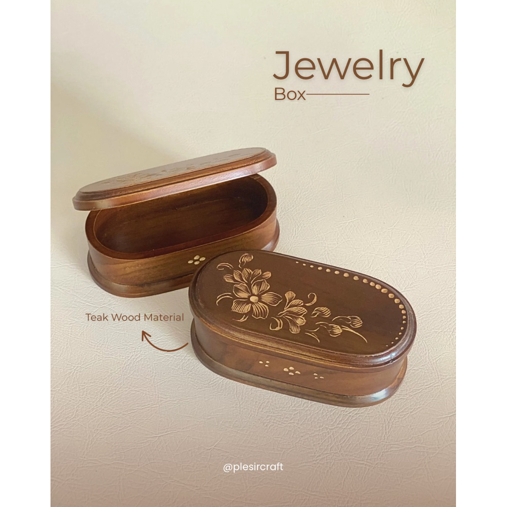 

Kotak Perhiasan Kayu | Jewerly Box