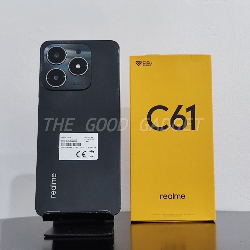 Realme C61 8/128 GB Garansi Resmi Realme Indonesia Second Original
