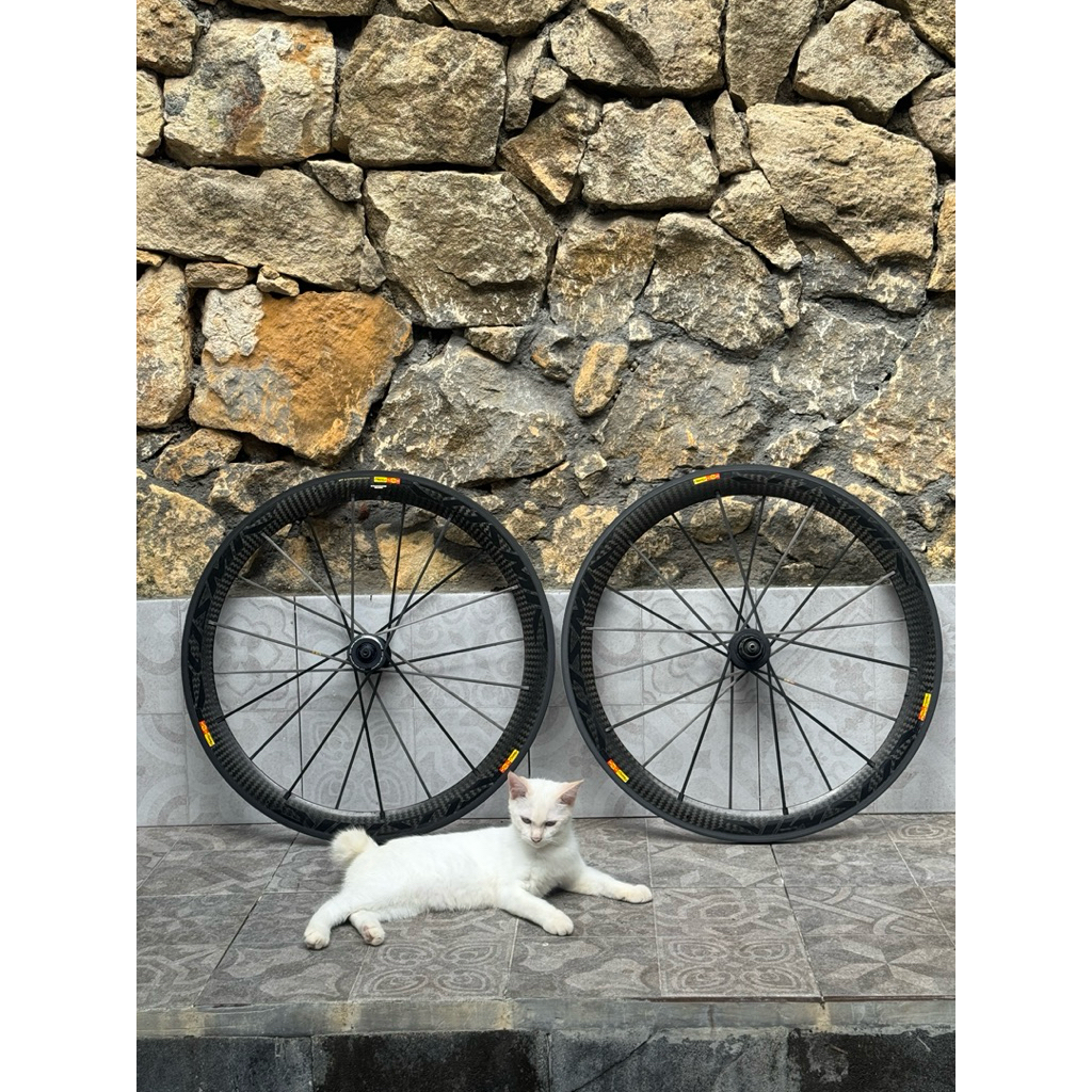 Wheelset Mavic Cosmic Carbone SLR Exalith Rimbrake 50mm (clincher)