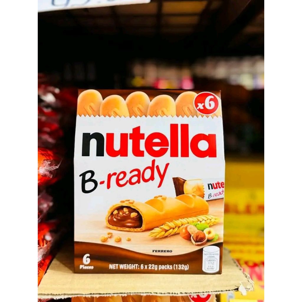 

Nutella B-ready isi 6pcs exp November