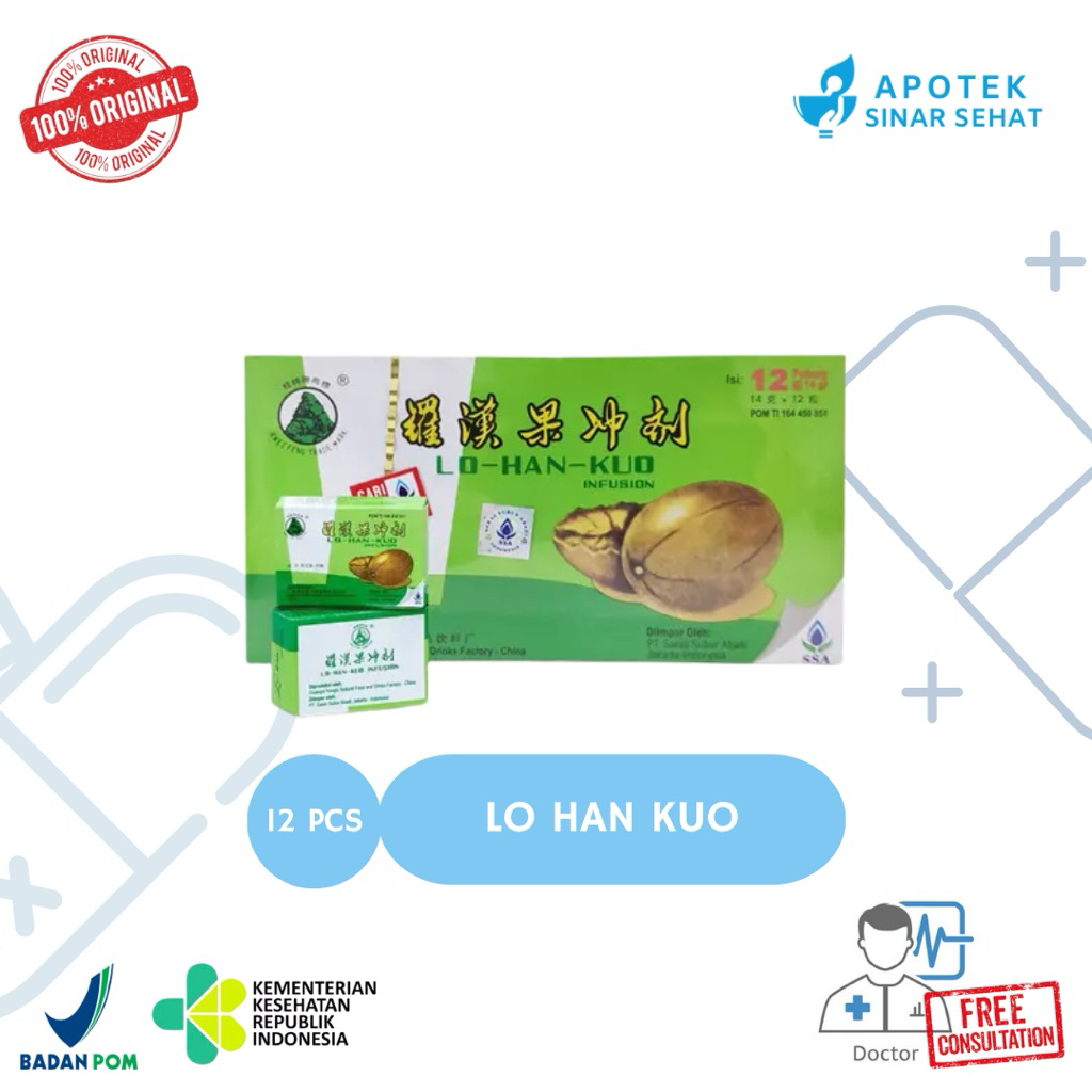 

Lo Han Kuo Infusion 12 Tablet