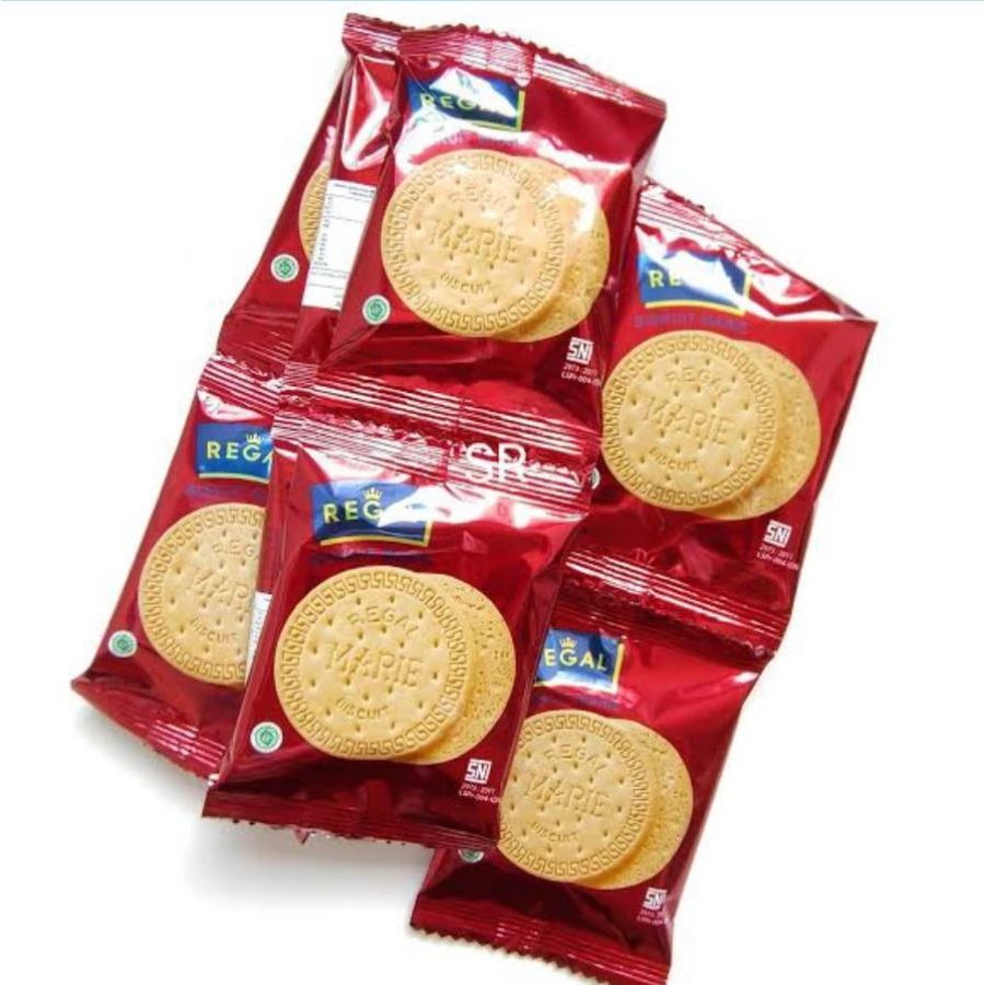 

Marie Regal Renceng | Biskuit Regal | Regal Marie Susu 1 Renceng isi 10