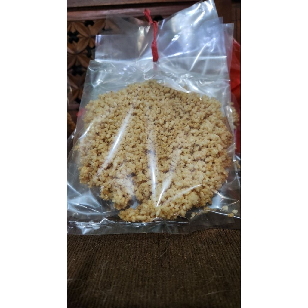

intip goreng snack/makanan ringan 100gr per plastik