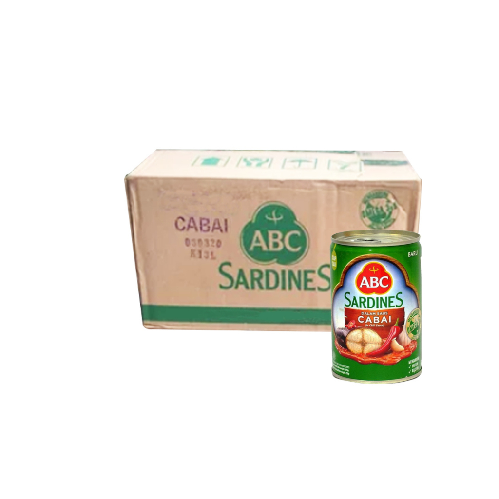 

ABC Sarden Kaleng Rasa Pedas 425g – Lauk Instan Favorit Keluarga