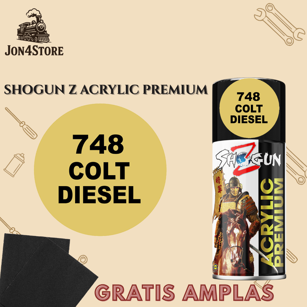 Cat Semprot Pylox Motor Shogun Z ACRYLIC PREMIUM 748 COLT DIESEL 300cc