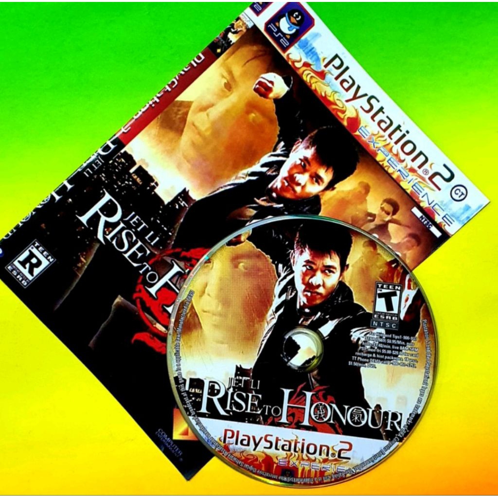 Kaset DVD Game Jet Li Rise To Honor - Kaset game ps 2 - Kaset game ps2 original - Kaset DVD Game ps2