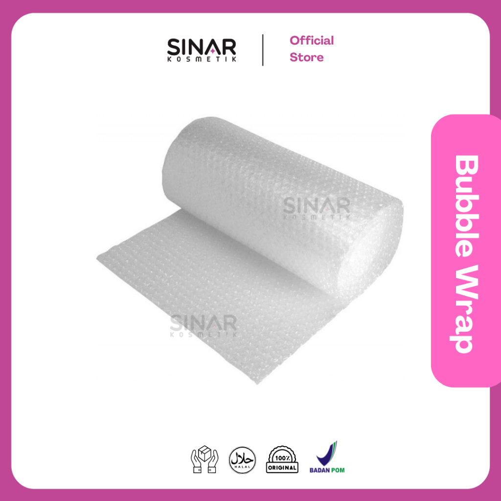 

Bubble Wrap (Pelindung paket agar terlindung)