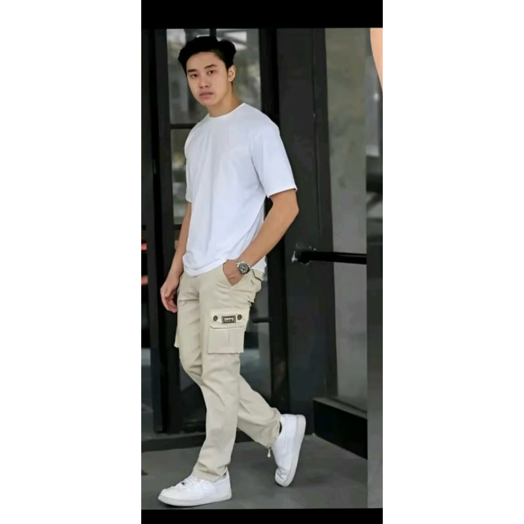 celana panjang cargo thraser pria celana panjang pria