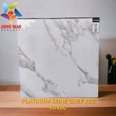 Keramik Platinum Sein Grey 60x60 -Kilat Cutting Medan