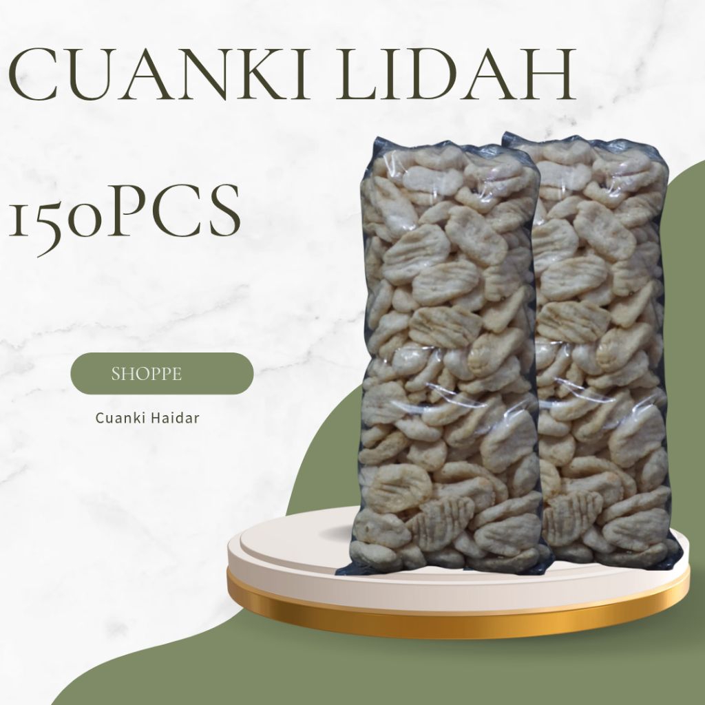 

Toping instan best seller CUANKI LIDAH isi 150pcs FREE PACKING