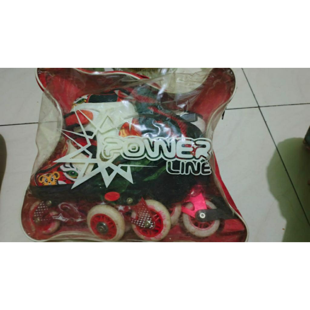 sepatu roda anak power line second