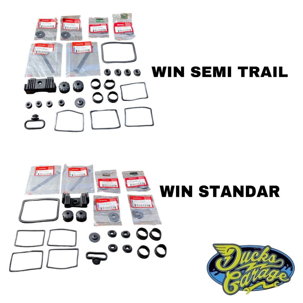 Karet Body Set Fullset Bodyset Honda Win 100 Win100