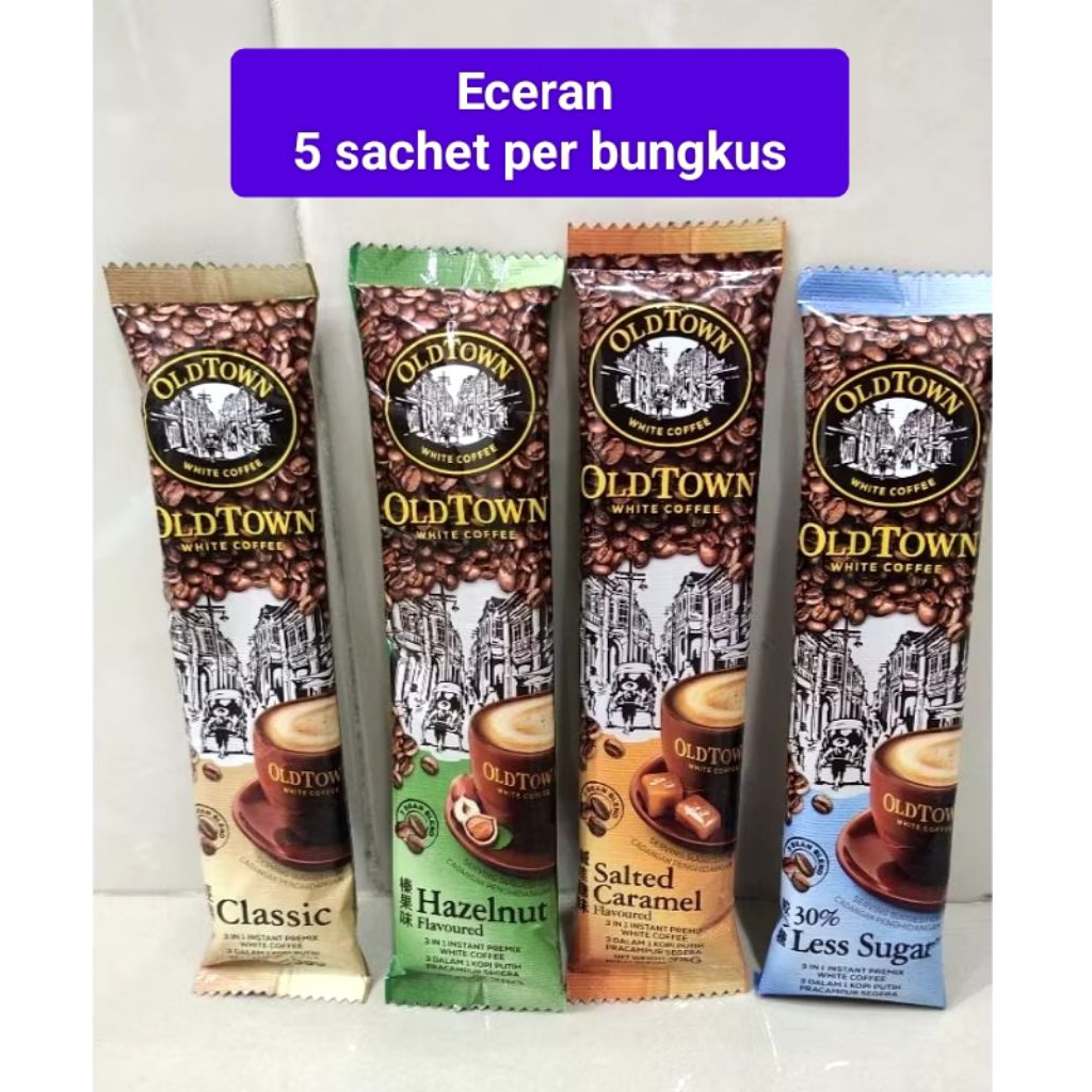 

OldTown White Coffee Eceran (5 sachet)