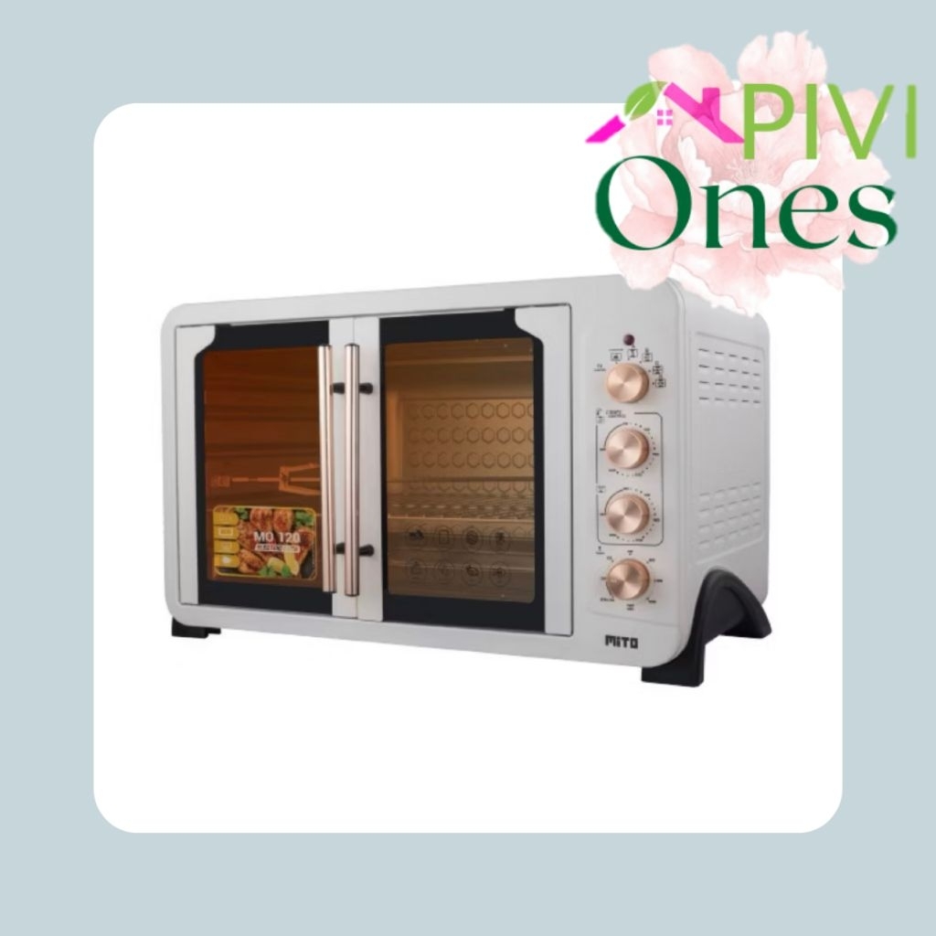 MITOCHIBA - Oven Listrik FANTASY 33 Liter MO-300 Double Door Pemanggang Kue dan Makanan