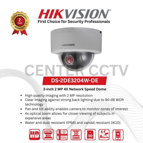 DS-2DE3204W-DE CAMERA CCTV IP PTZ HIKVISION