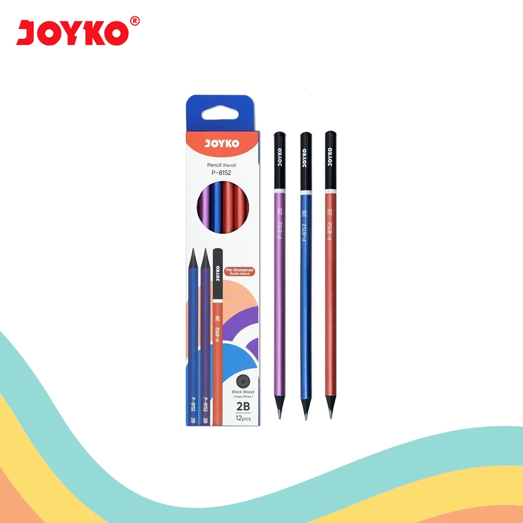 

PENSIL 2B JOYKO P-8152 (12 PCS)
