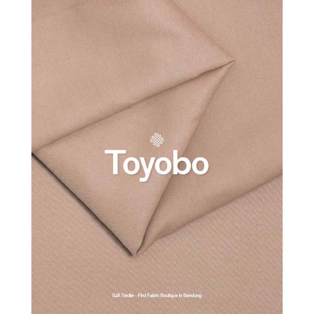 Toyobo by SJA Textile - Kain Polyester Premium Eceran Kiloan Premium Bahan Kain Bahan Dress/0,5 Yard
