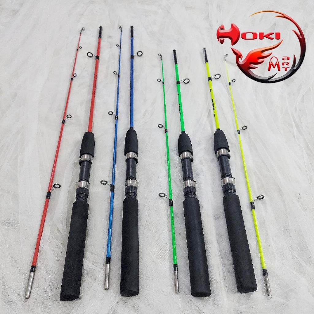 Joran Pancing Fiber Solid Power Rabbit 120 150 / joran fiber solid murah