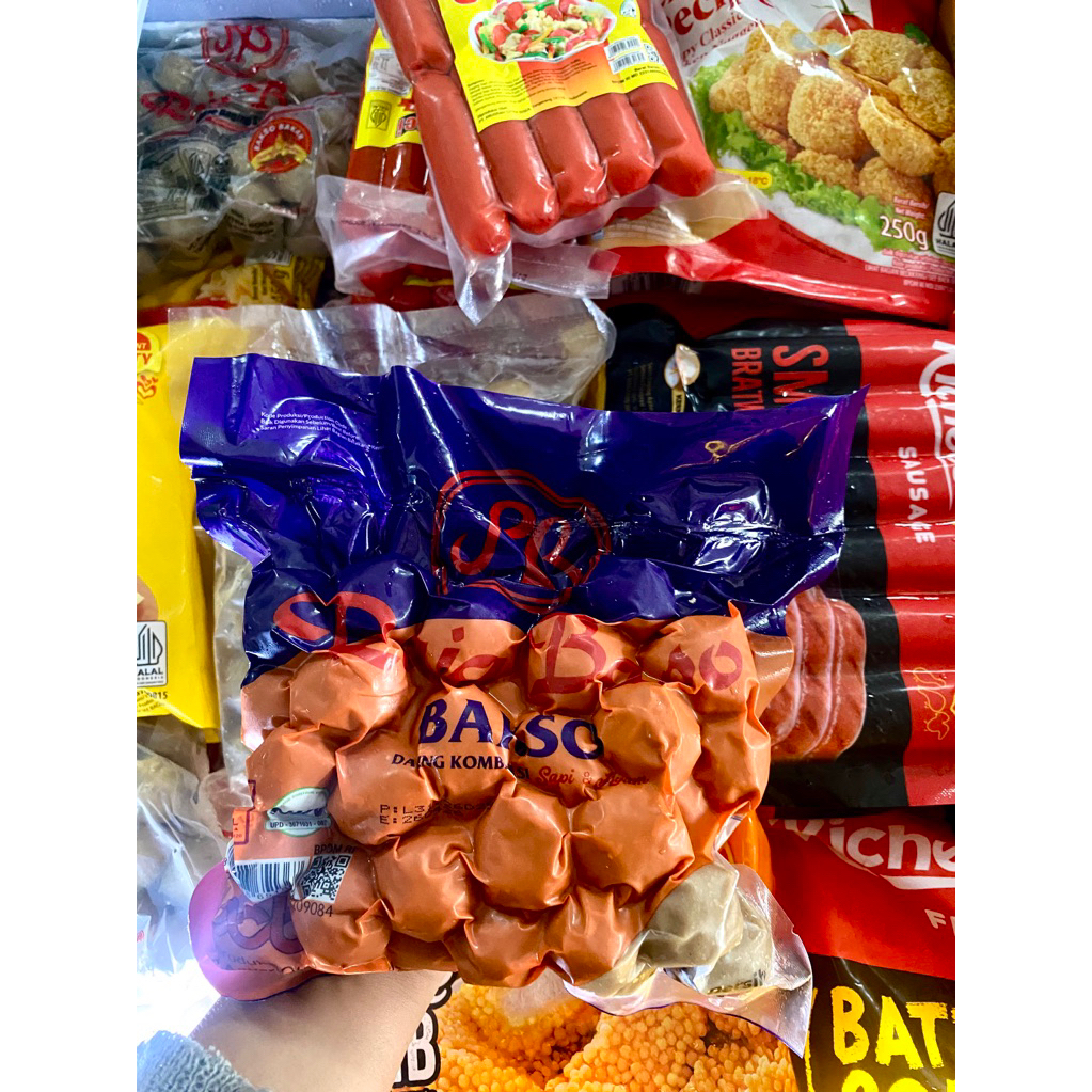 

RAJA BAKSO bakso kombinasi sapi dan ayam 500gr / bakso kombinasi frozen