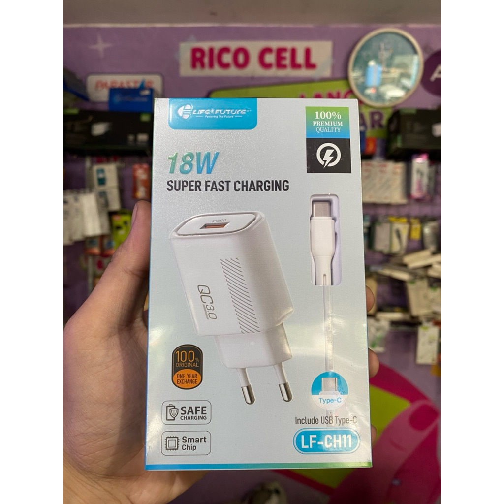 TC LF Life Future CH11 TYPE-C / CASAN / CHARGER / TRAVEL CHARGER