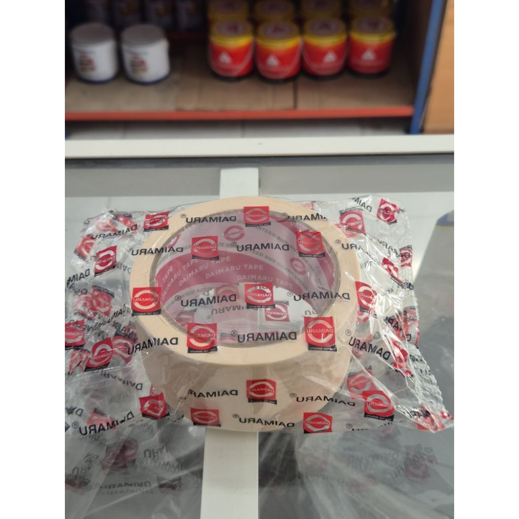 

Daimaru Masking Tape // Lakban Kertas Cream // Isolasi Kertas 48mm x 21meter