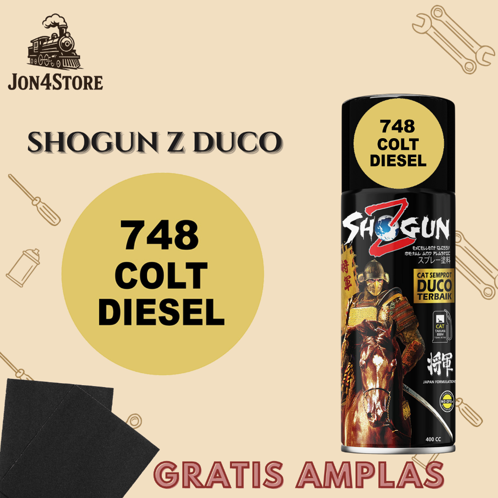 Cat Semprot Pylox Motor Shogun Z Paint Duco 748 COLT DIESEL 400cc