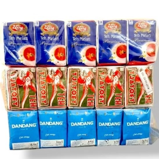 

Racikan teh 2 tang biru/ tjatoet/ dandang biru (PERSLOP)