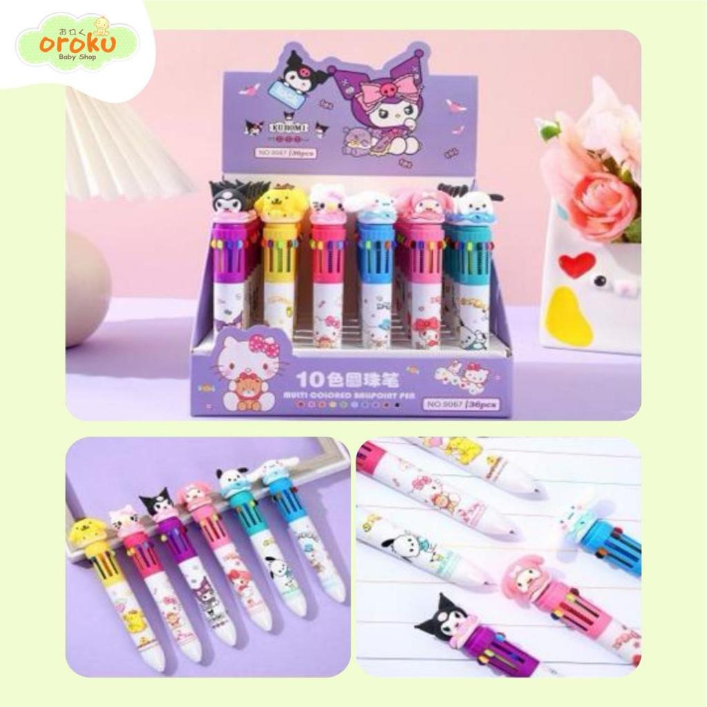 

PULPEN 10 WARNA WARNI KARAKTER LUCU / PULPEN KARAKTER