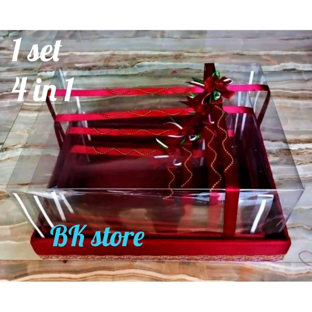 

1 SET*isi 4 pcs BOX// HANTARAN SESERAHAN (mika pita)