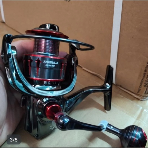 reel pancing daido trisula spin sw saltwater 1000 2000 3000 4000 6000 body metal