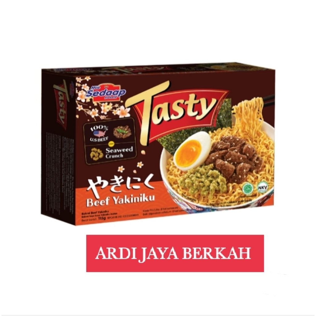 

Sedaap Tasty Bakmi Yakiniku Daging 115g