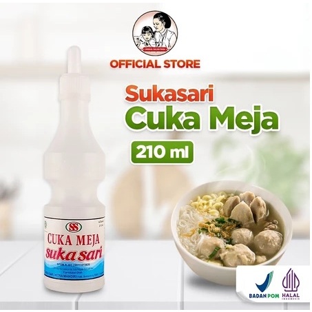 

CUKA SUKASARI BOTOL PLASTIK 210 ml - SCAP