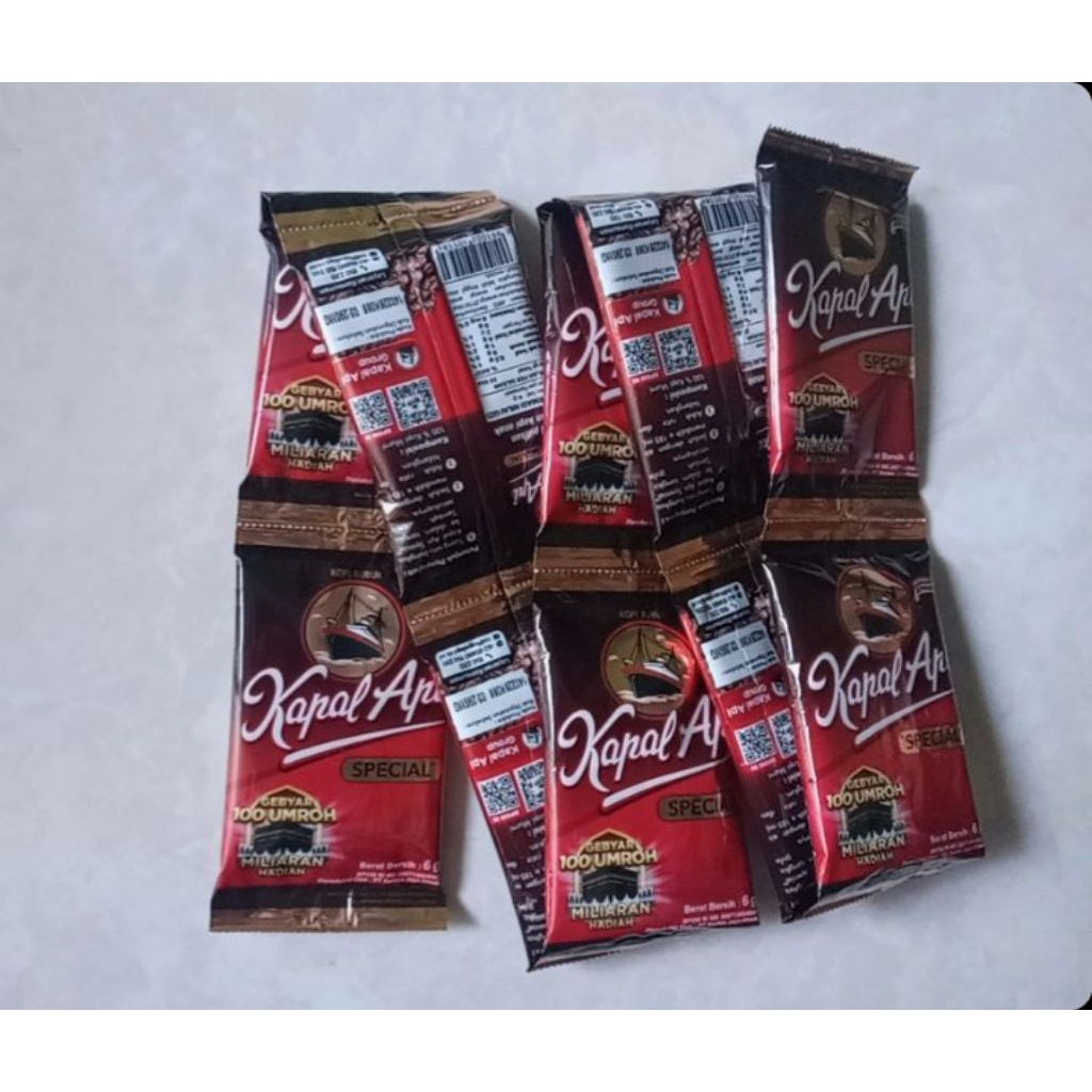

KOPI KAPAL API SPESIAL MINI (Kopi bubuk) 1RENCENG ISI 10
