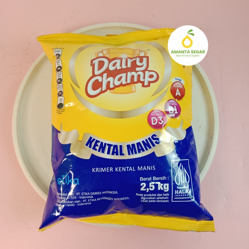 

Amanta Segar Susu Kental Manis | Susu Dairy Champ 2.5kg | Susu Kental Manis Dairy Champ 2.5kg | Susu Kental Manis Bantal 2.5kg | Susu SKM 2.5kg