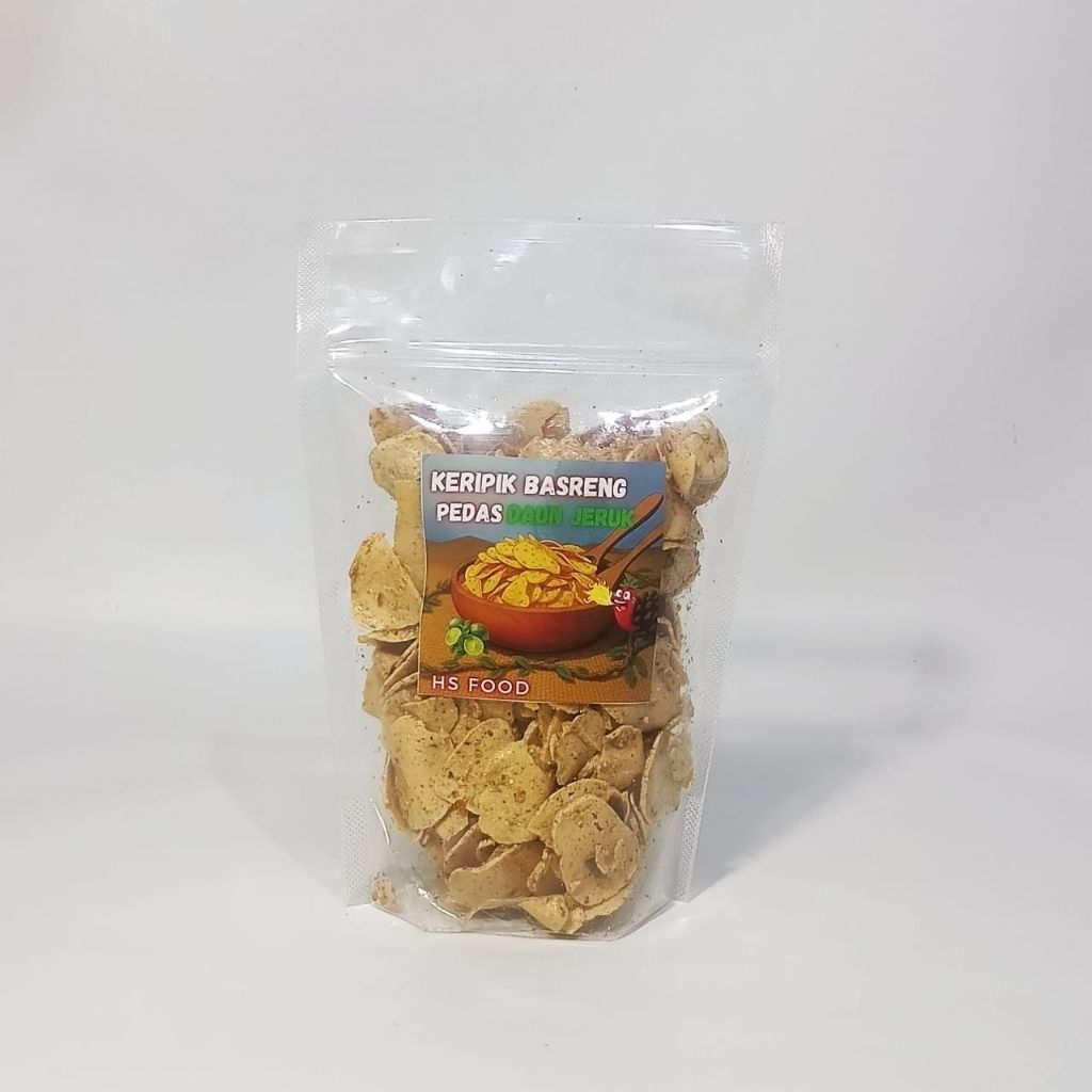 

Basreng koin pedas daun jeruk 100 gram