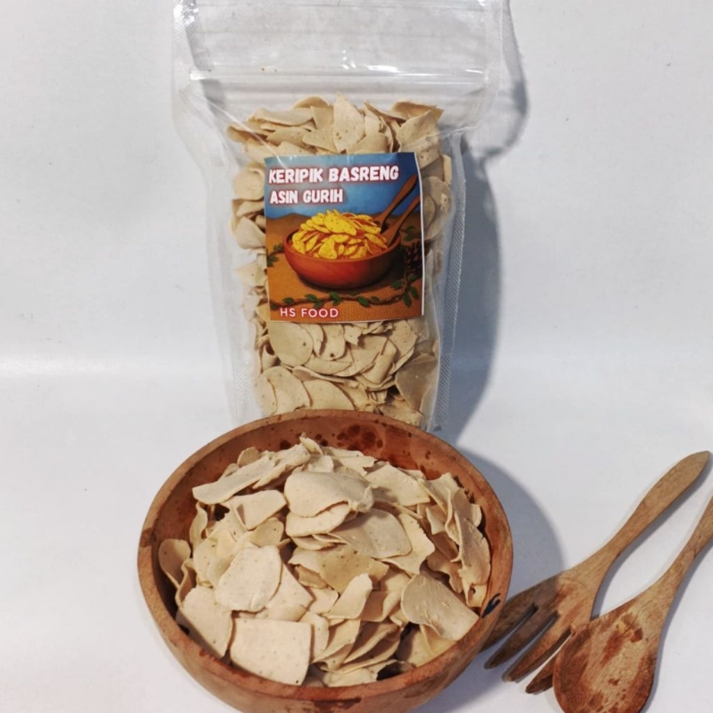 

Basreng koin original 500 grm/Baso goreng gurih renyah Camilan basreng koin gurih