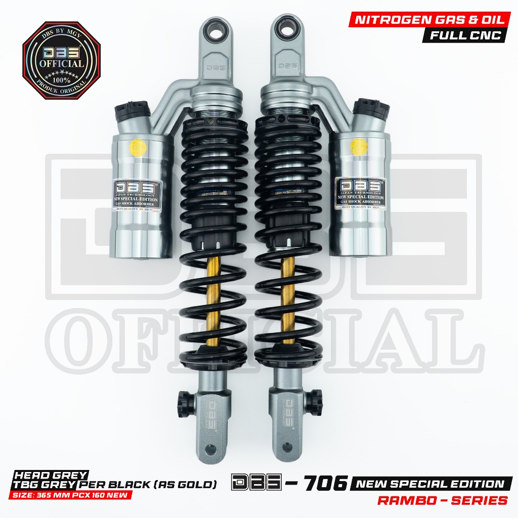 DBS 706 New Edition Series Shock Belakang Matic Pcx160 365mm