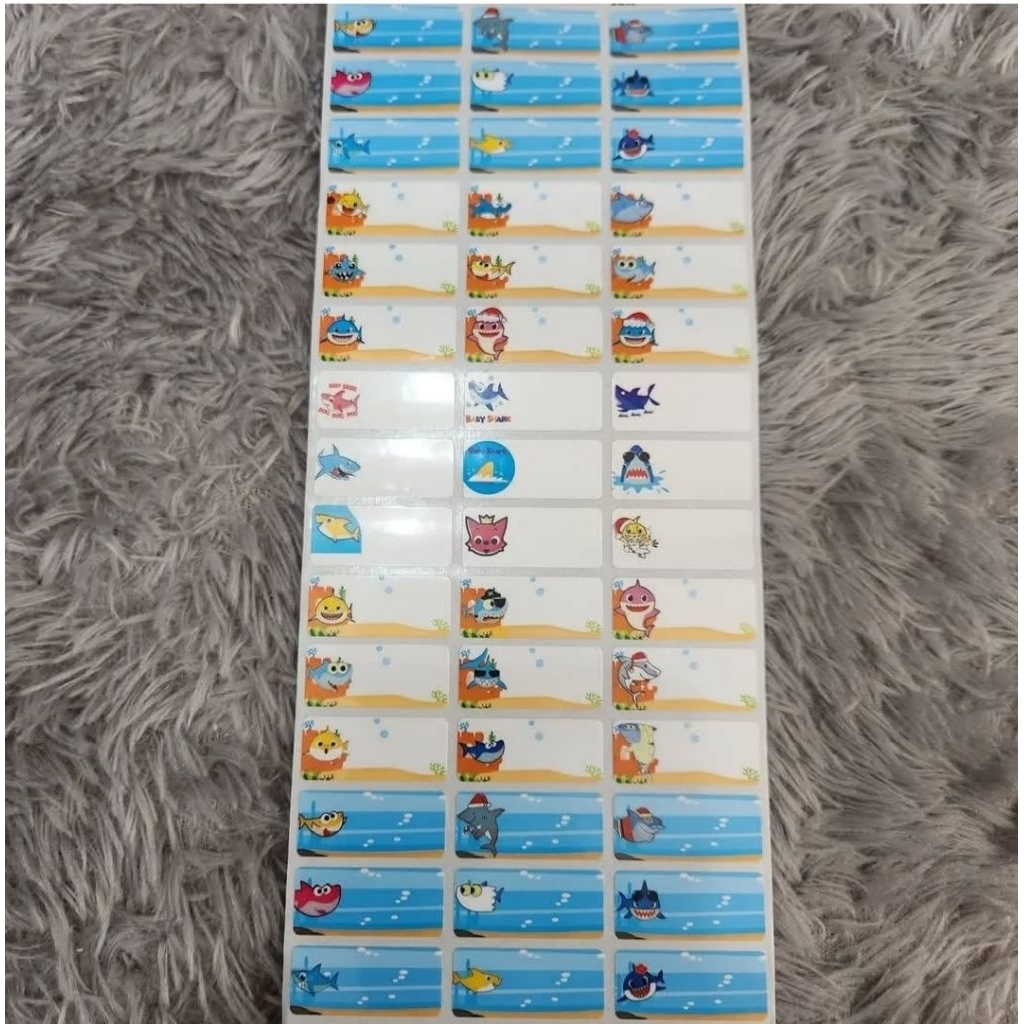 

STIKER NAMA WATERPROOF SIZE M/STIKER NAMA MOTIF/STIKER NAMA KARAKTER/STIKER NAMA TERBARU