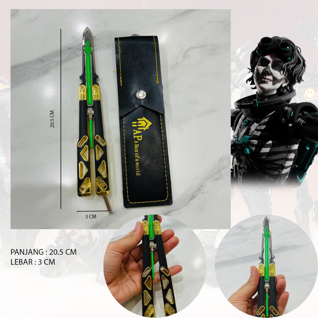 Mainan Anak Aksesoris Cosplay Apex Legend Octane Heirloom Tactical Toys Safe Cosplay