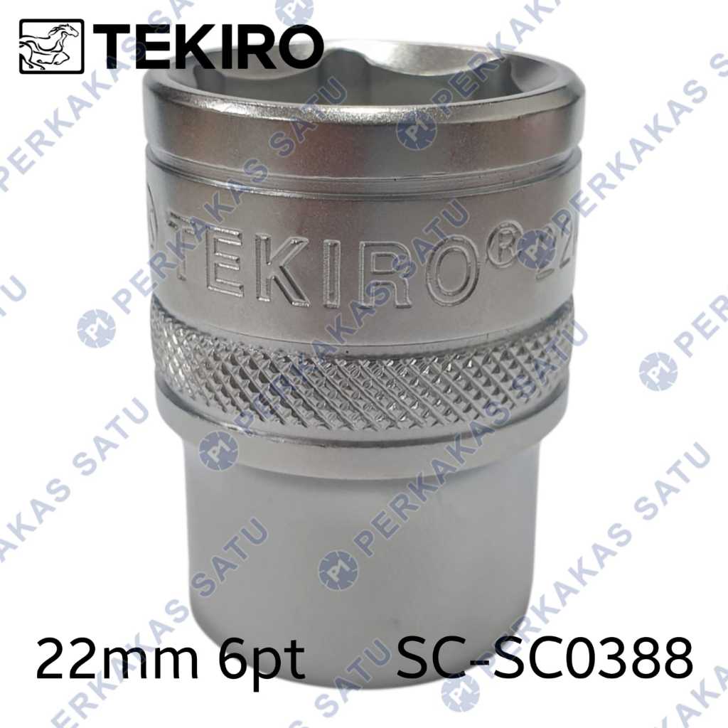 KUNCI MATA SOCK 1/2" X 22MM 6PT TEKIRO 22 MM SOCKET SOK SHOCK