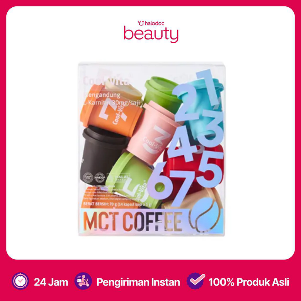 

Cool-Vita MCT Coffee Big Box Mix 14 Kapsul