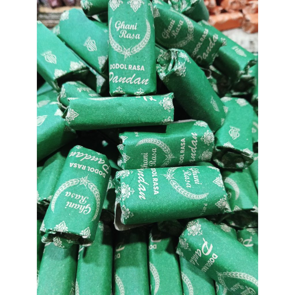 

Dodol Garut rasa Pandan 500gr-1 Kg