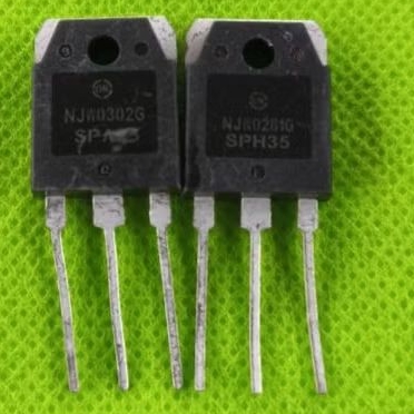Pangestu Sparepart - Sepasang NJW 0281 + 0302 Original Cabutan/bekas ic transistor komponen elektron