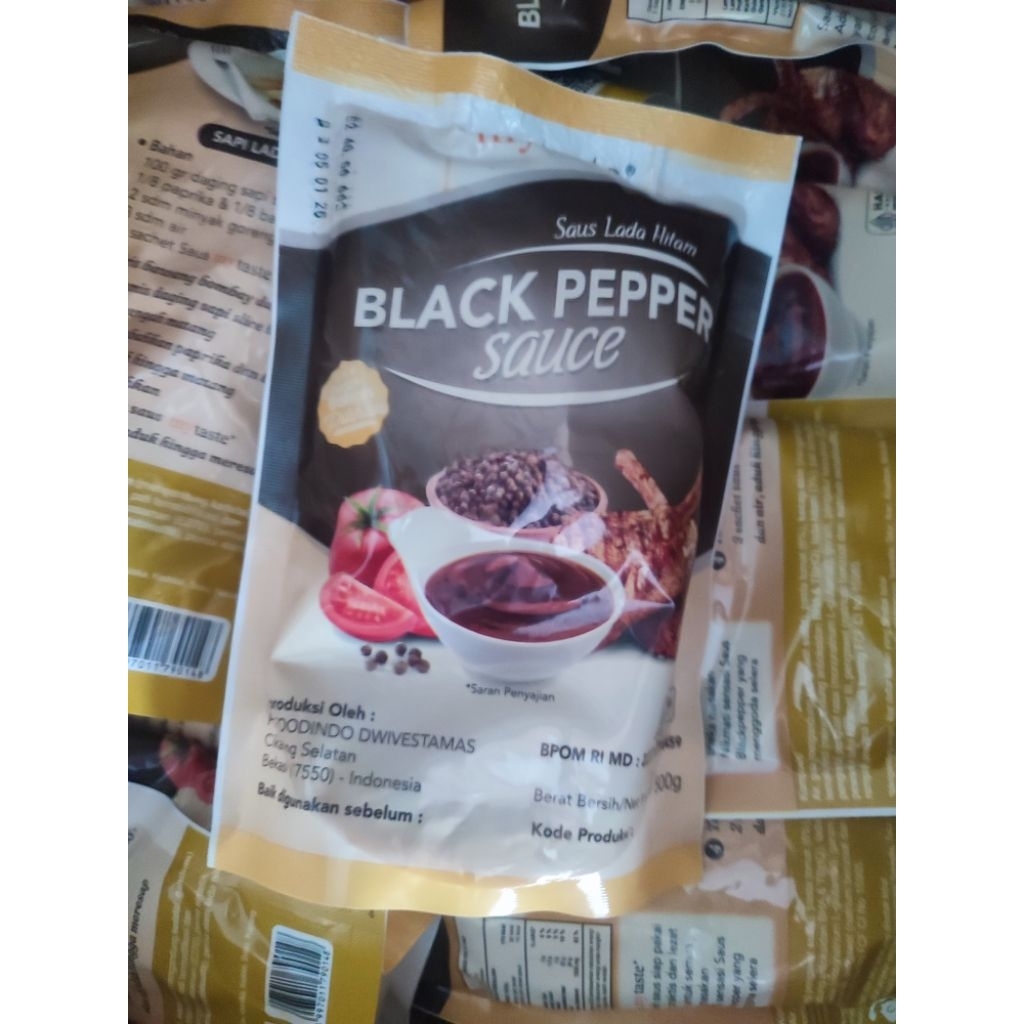 

Blackpapper sauce my taste 500gr