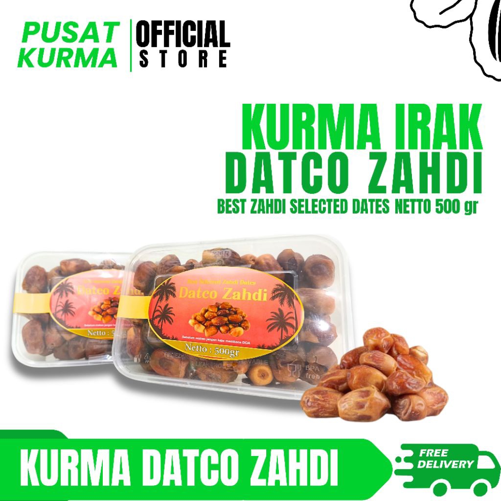 

KURMA ZAHDI PREMIUM DATCO IRAK 500GR | pusatkurmabali