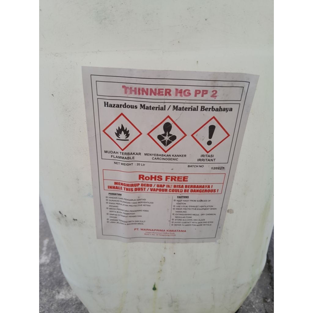 drigen bekas 20 liter/jrigen bekas