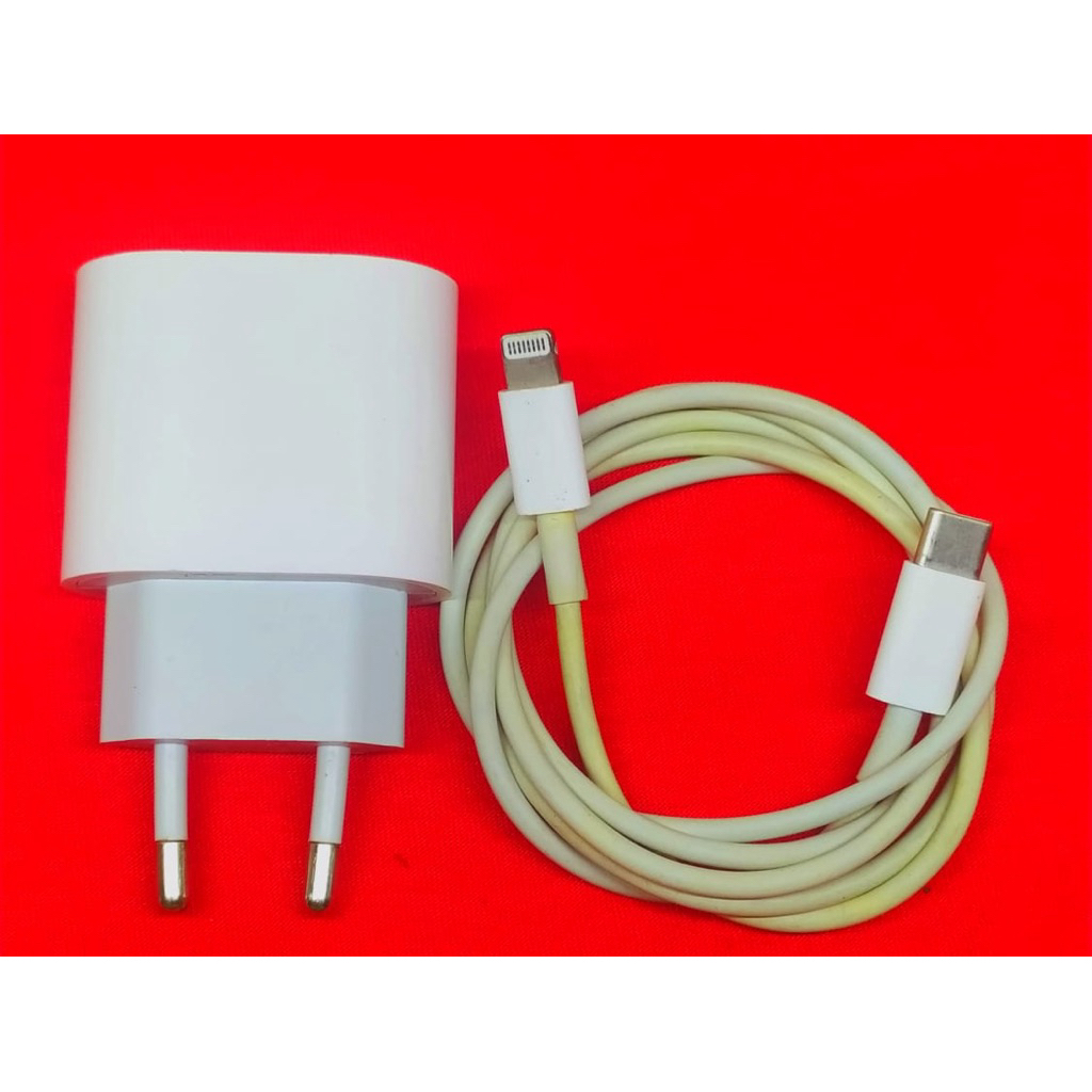 Charger iphone 20wat original second ibox
