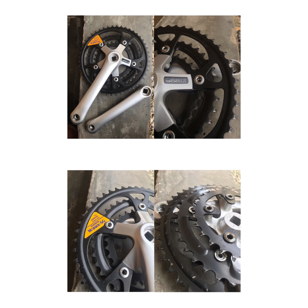 crankset shimano exage 300LX